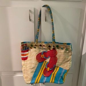 Cute big beach bag